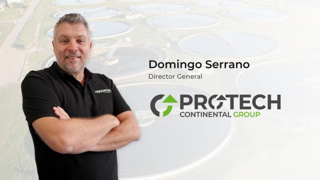 Domingo Serrano, director de Protech Continental Group, analiza la evolución del sector, el éxito de las bombas Kronoa y sus soluciones globales para EDAR e industria.